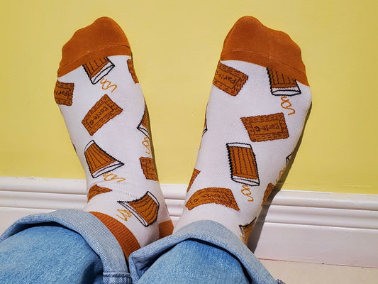 Chai & Biscuit Funky Socks